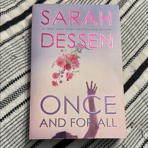 Sarah Dessen 'Once and For All' Book